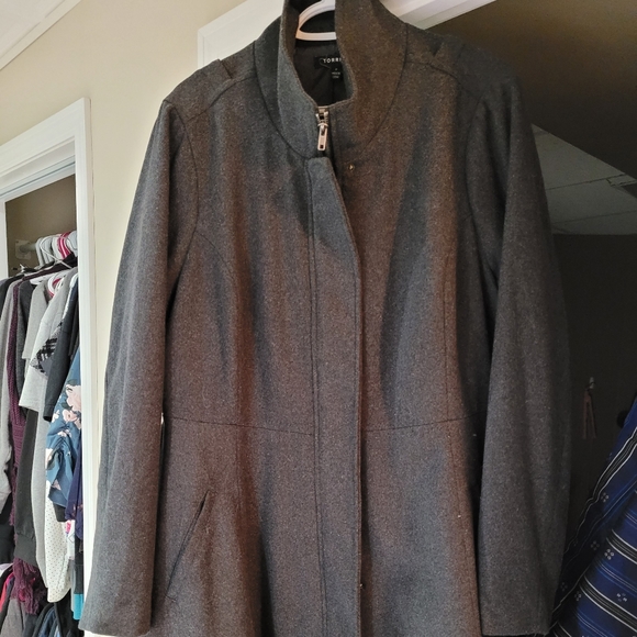Torrid corset peacoat size 2 - Picture 1 of 3